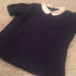 JCrew Navy Top